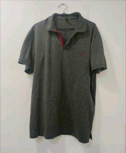Gray Polo T-Shirt