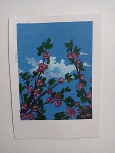 Combo Of 4 Mini Polaroid Paintings