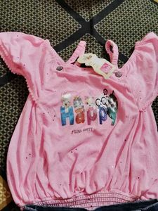 Top &amp; Hot Pant Set For Girls.