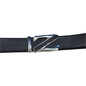 Classic Black Leather Men&#39;s Belt