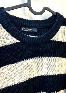 Striped Knit Sweater