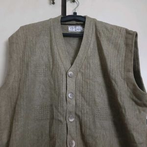 Vintage Sleeveless Knit Vest