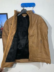 Brown Leather Jacket for men