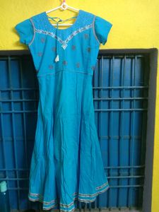 Women Anarkali Kurti With Dupatta.
