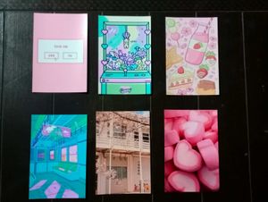 🌷 Pastel Aesthetic Photo Poster Set