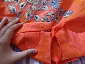 Long Crop Top Lehanga For Women Along With Scarf