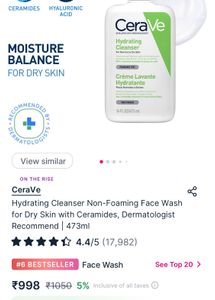 CeraVe Hydrating Cleanser
