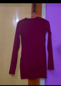 Burgundy Tunic