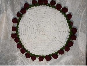 crochet rose bouquet 💐