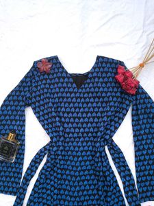 Fitted Printeresty Kurti 💙