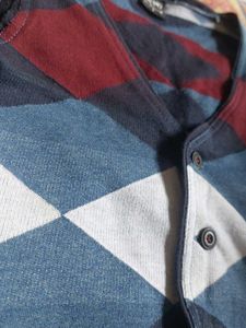 Argyle Patterned Vest