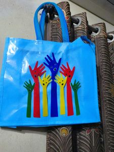 Hand Design Tote Bags - Set of 2