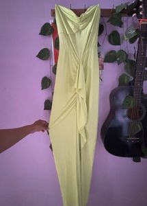 NEWME RUCHED MAXI DRESS