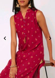 Xxl Sleeves Less Kurti