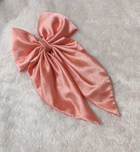 Pink Satin Hair Accessory Set