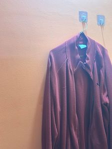 Striped Burgundy Jacket