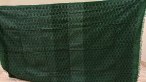 Emerald Green Heart Print  Blanket