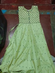 Green Polka Dot Dress