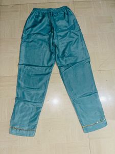 Elegant Rayon Slub Embroidered Kurta Set