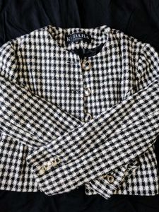 crop blazer