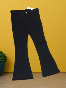 M@27 Size-32 Black Flare Jeans