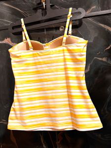 Striped Bikini Top