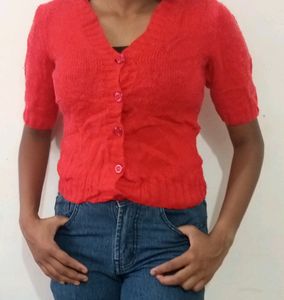 🔴Woolen Crop Top Sweate🔴