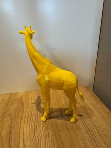low poly giraffe 3d Printed