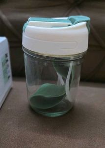 Cute Dual-Use Cup with Straw - 350ml