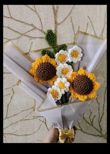 Crochet Flower Bouquet