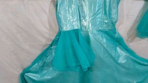 Beautiful Sea Green Gown Frock For Women