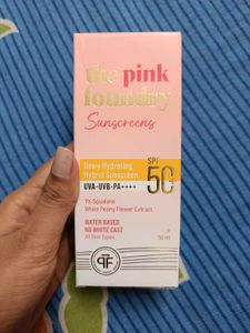 The Pink Foundry Sunscreen SPF 50
