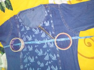 Denim Kurta (PRICES DROPS )