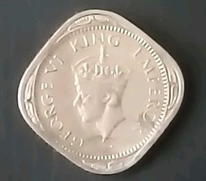 Vintage Indian Coins - 1/2 Anna Combo