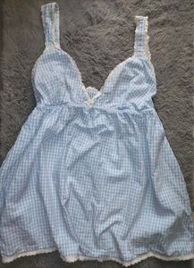 Soft Blue Cottagecore Top