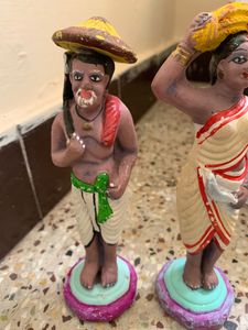 Gollu Dolls - Tribal Man &amp; Woman