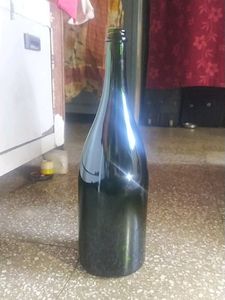 Wine Bottle Dark Green Colour