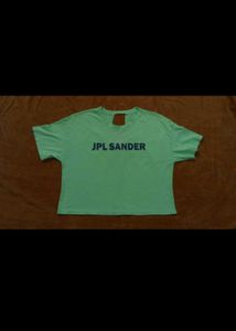 Mint Green Twist-Back Tee
