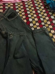 Dark Blue Denim Jeans