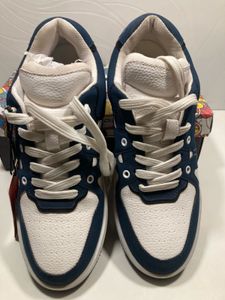 Souled Store Blue &amp; White Sneakers Original Uk-9