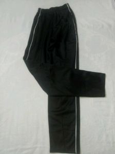 Black Track Lower - Size Small (Waist 28)