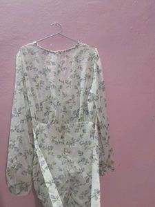 Floral Mini Dress🌹⚘️🌹🪷🌼