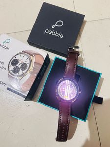 pebble Royale Legend 1.43AMOLED Display Smartwatch