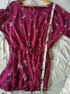 Cinched Waist Beautiful Top