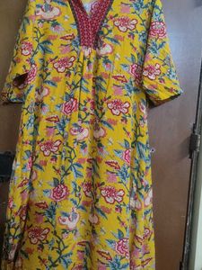 Floral Print Kurta Set