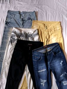 Stylish Assorted Women's Jeans Combo