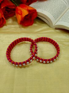 Combo Handmade Silk Bangles