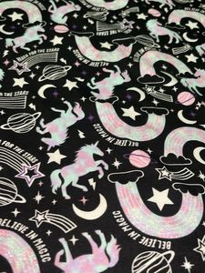 Unicorn Print T-shirt Dress