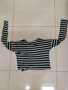 Striped &#39;Be Kind&#39; Top