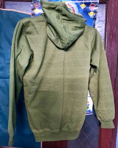 EA7 Olive Green Hoodie